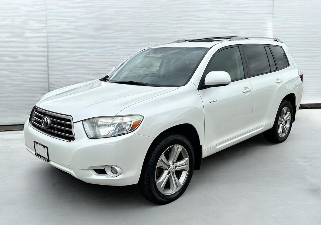 2008 Toyota Highlander Sport ~ 4WD ~ LEATHER ~ SUNROOF ~ CERTIFIED Photo0