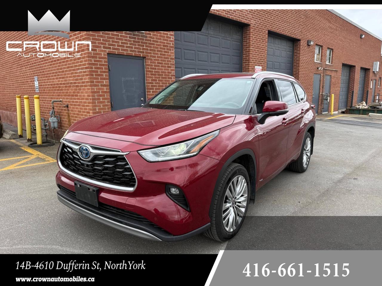 2024 Toyota Highlander Hybrid Limited AWD, PLATINUM PKG