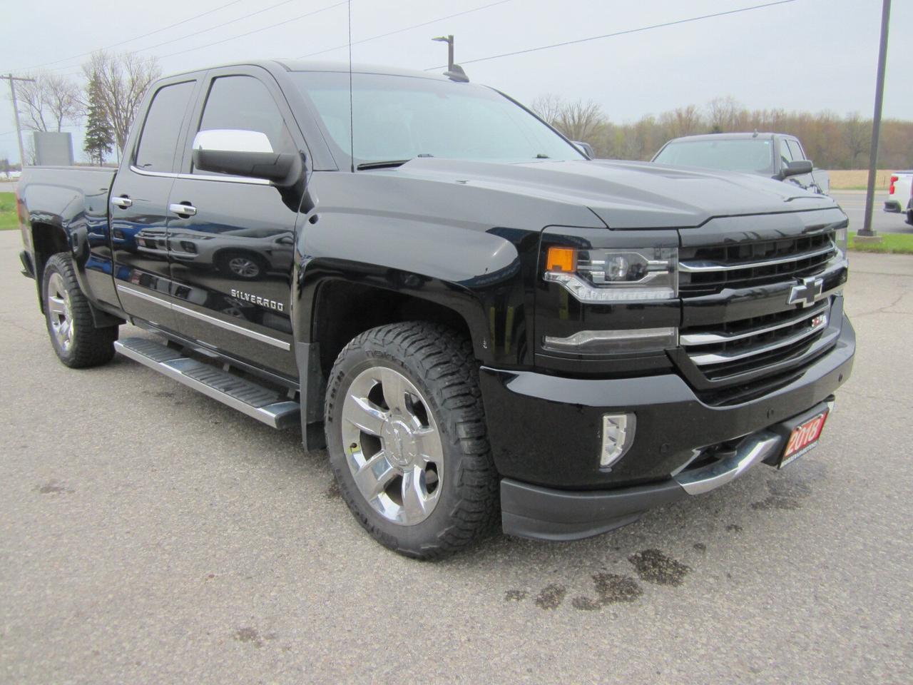 2018 Chevrolet Silverado 1500 4WD Double Cab 143.5  LTZ w-2LZ Z71 LOADED Photo4