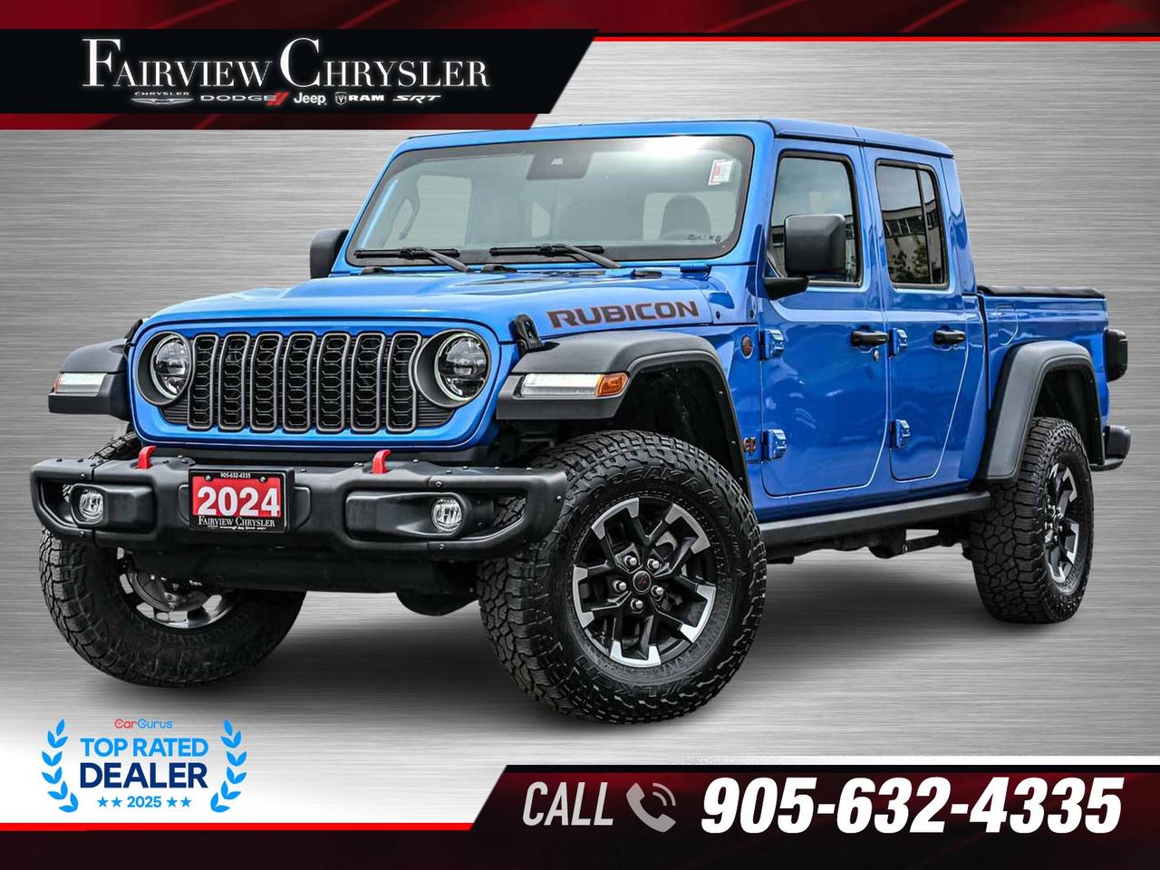 2024 Jeep Gladiator Rubicon STEEL BUMPER   HEATED SEATS   TONNEAU COVE Photo0