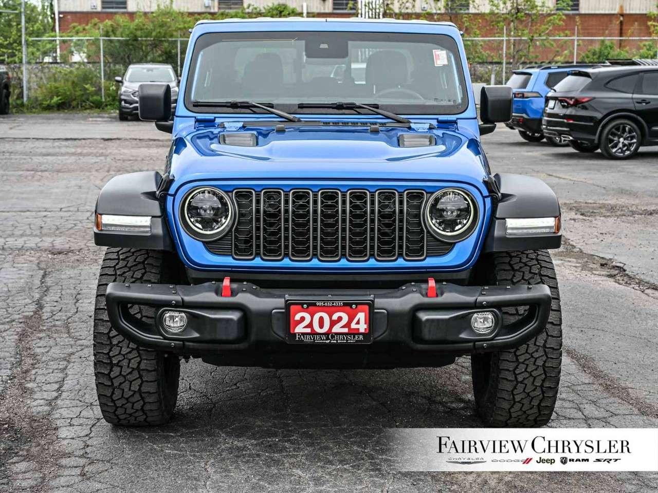 2024 Jeep Gladiator Rubicon 4x4 STEEL BUMPER   HEATED SEATS   TONNEAU COVER   REMOTE START   SUNRIDER HARDTOP   BODY COLOUR HARD TOP Photo