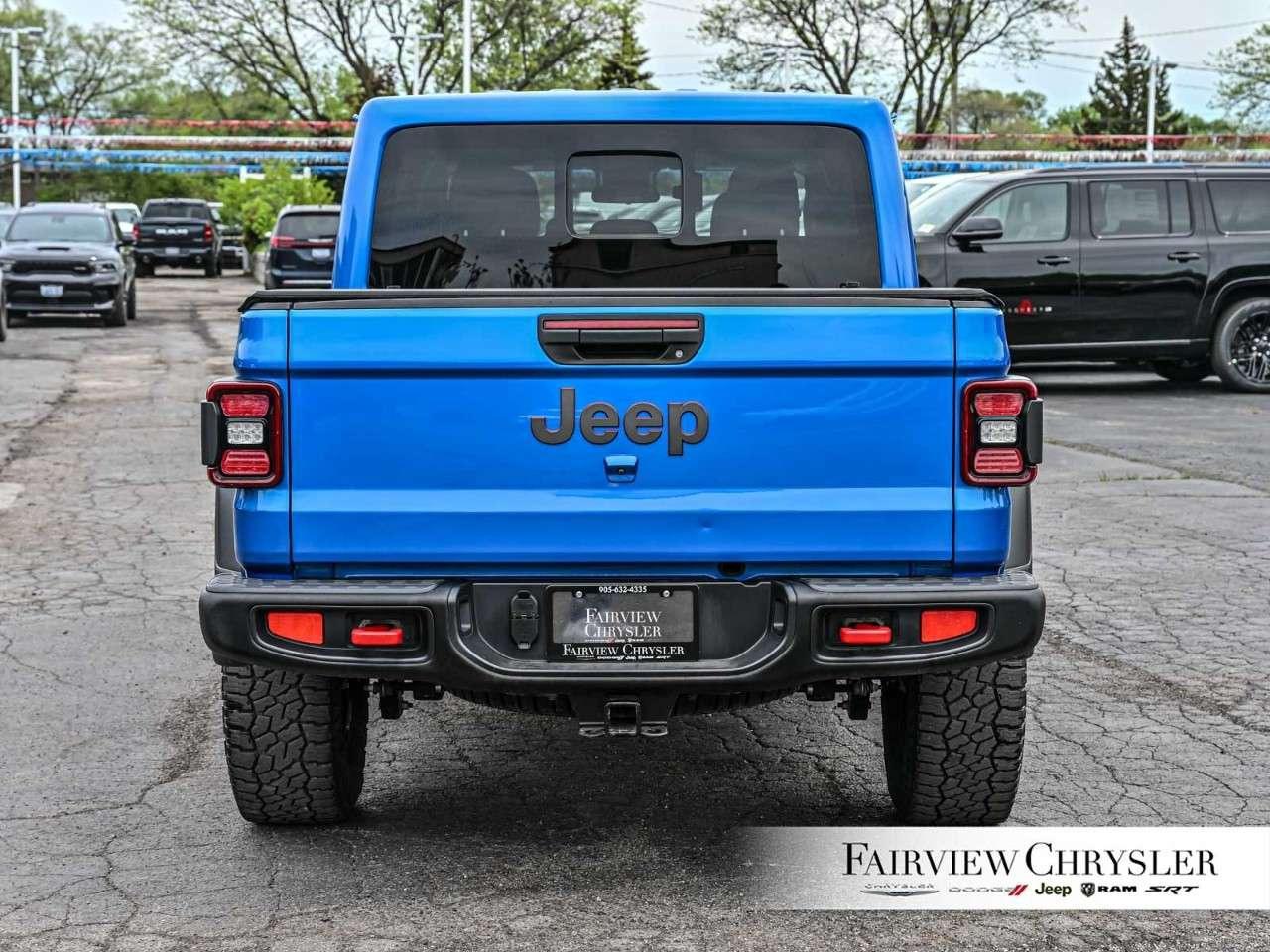 2024 Jeep Gladiator Rubicon 4x4 STEEL BUMPER   HEATED SEATS   TONNEAU COVER   REMOTE START   SUNRIDER HARDTOP   BODY COLOUR HARD TOP Photo4