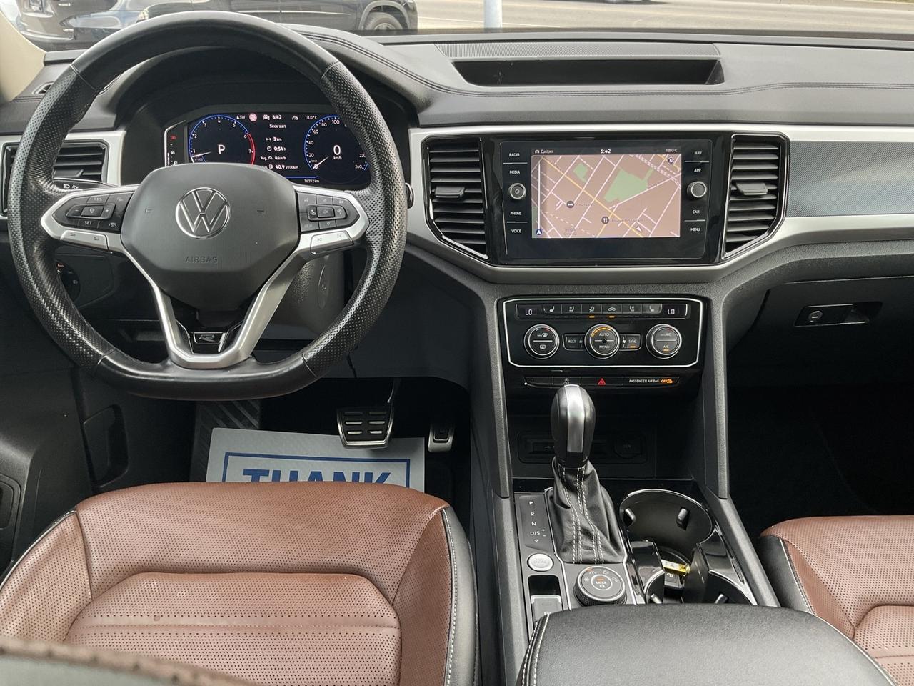 2021 Volkswagen Atlas V6 Exceline R-Line 4MOTION - LTHR! NAV! 360 CAM! 7 Photo