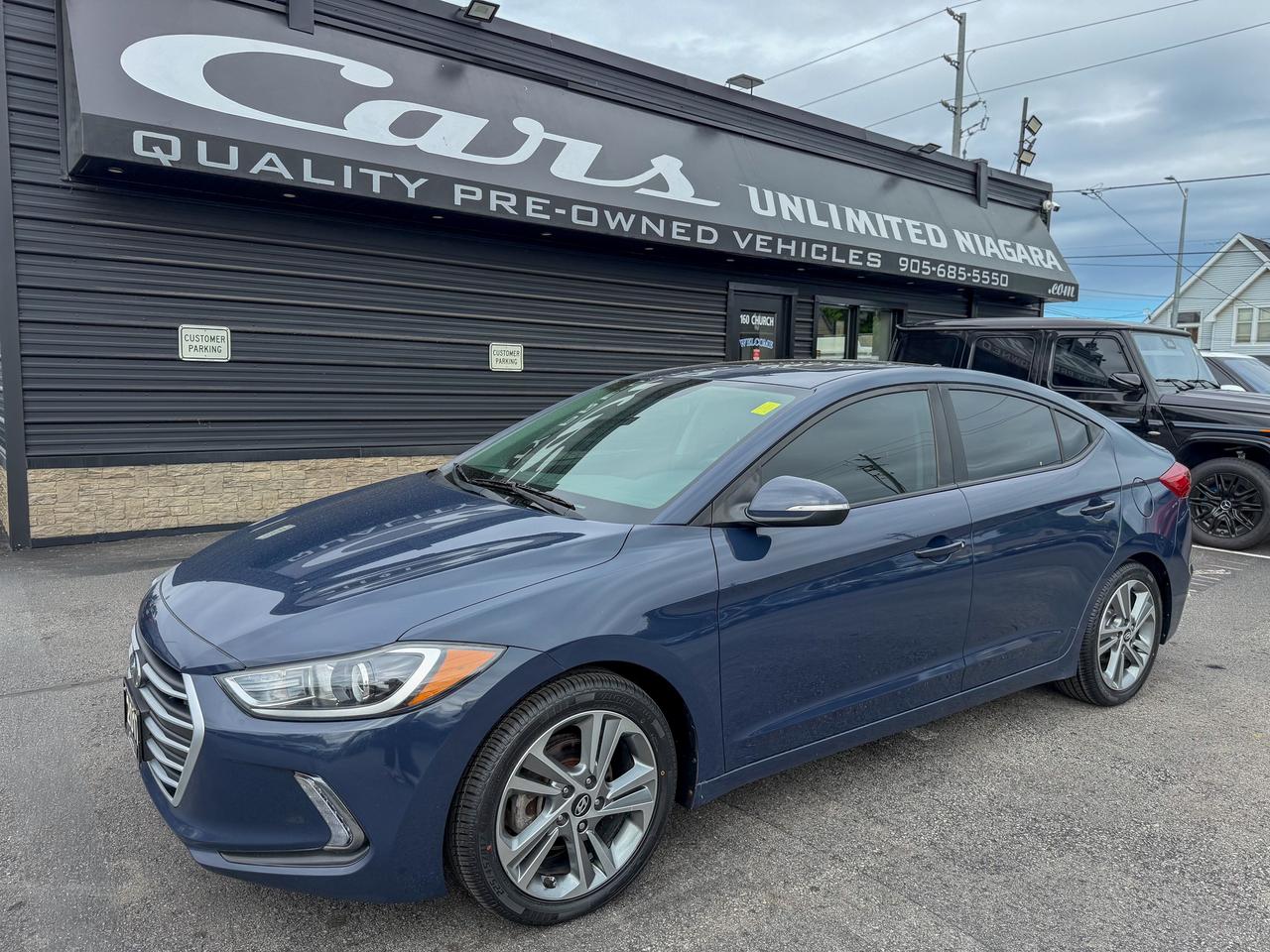 2017 Hyundai Elantra GLS/BSM/CAMERA/ROOF/LOW KM/NO ACCIDENTS/2.0L