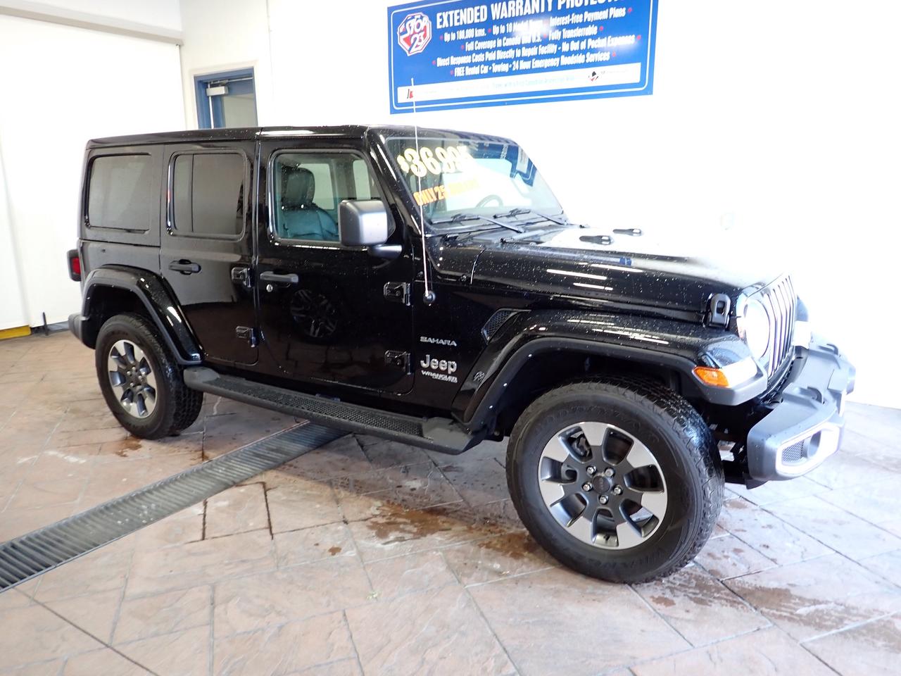 2021 Jeep Wrangler Unlimited Sahara 4X4 *MANUAL* LEATHER NAVI Photo0