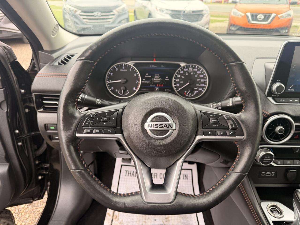2022 Nissan Sentra SR  SUNROOF HTD SEATS & STEERING CAMERA BLINDSPOT Photo