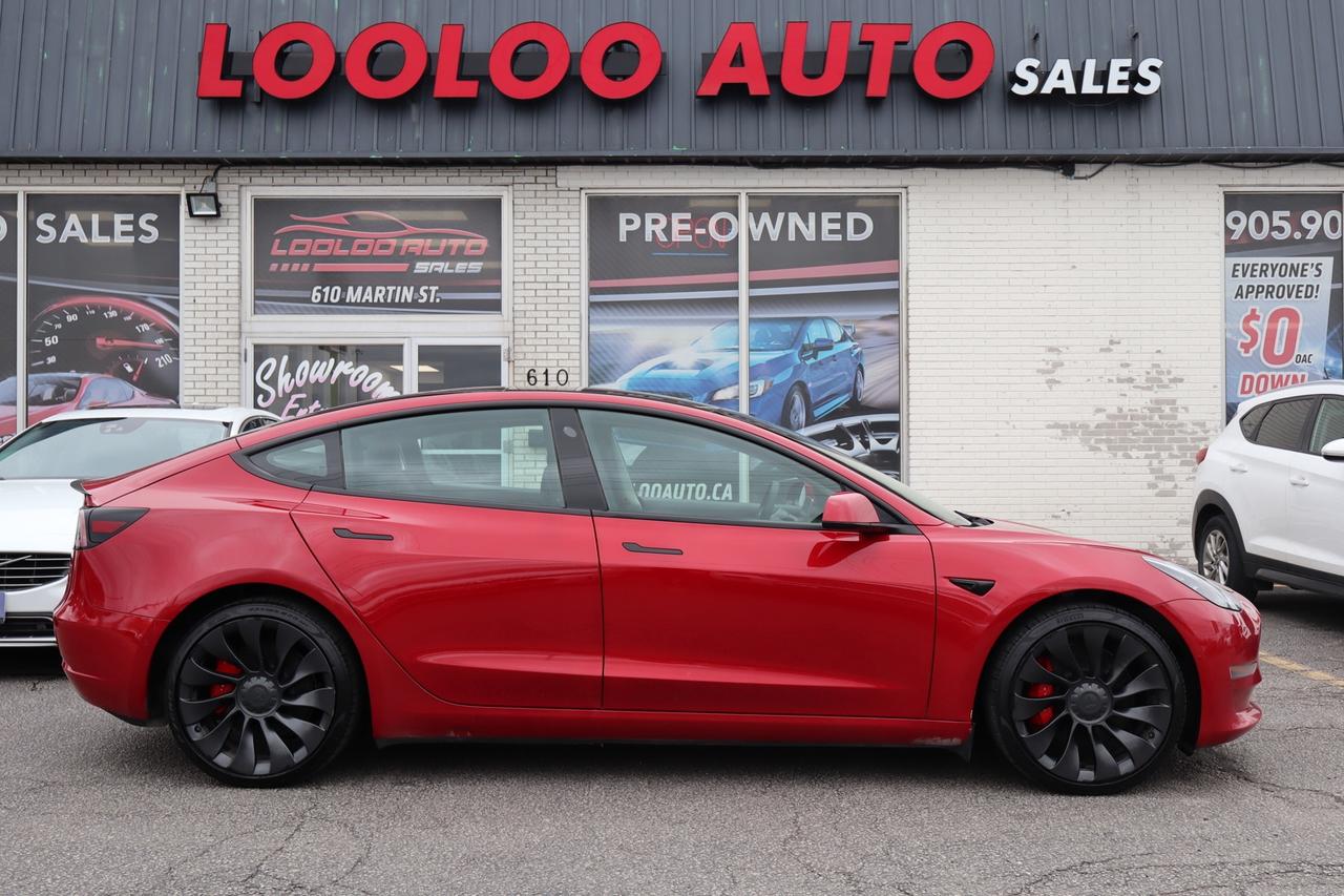 2022 Tesla Model 3 Performance   Dual Motor   No Accident   Clean Car Photo