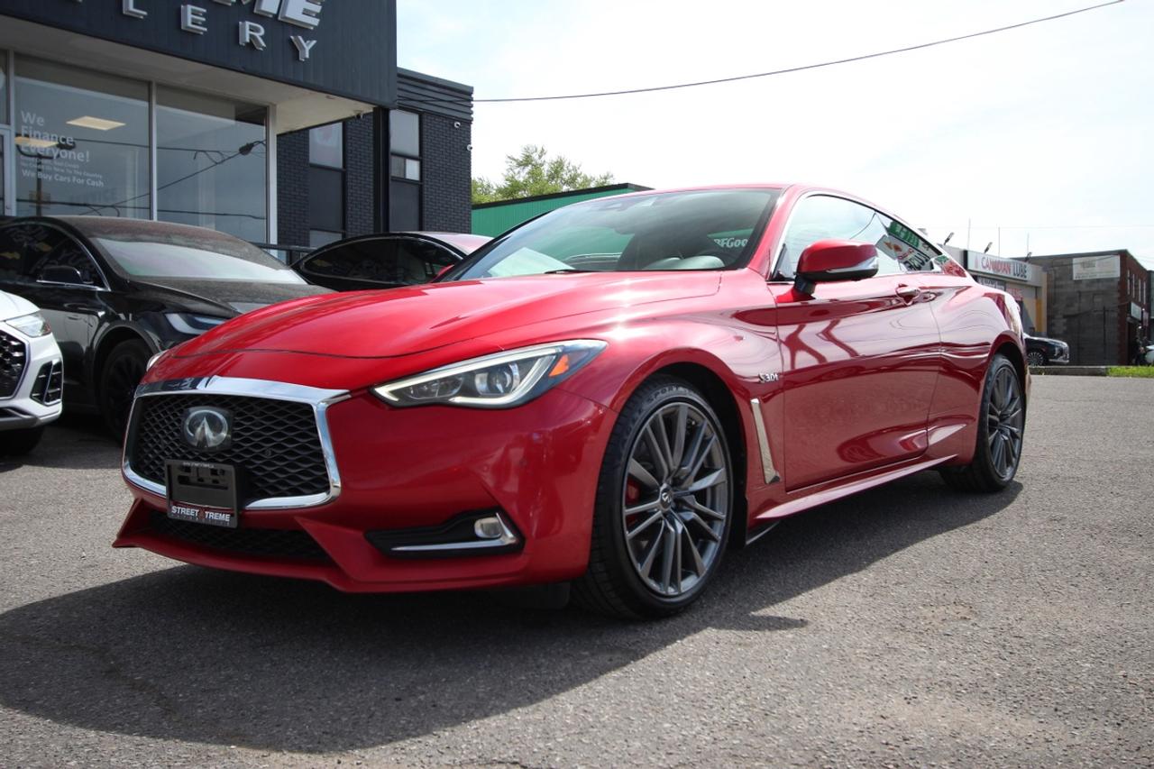 2017 Infiniti Q60 Red Sport 400 - 400 HORSEPOWER Photo