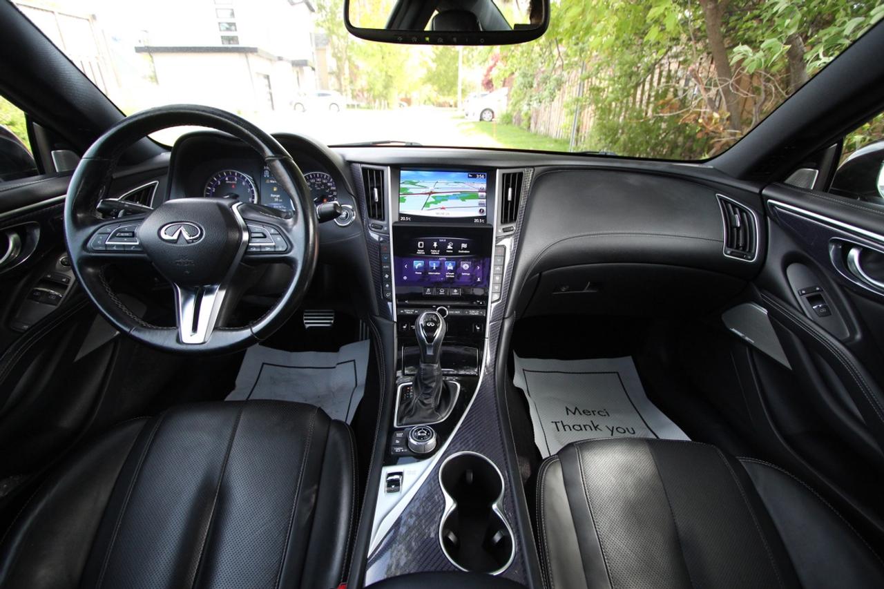 2017 Infiniti Q60 Red Sport 400 - 400 HORSEPOWER Photo