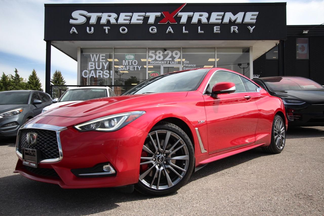 2017 Infiniti Q60 Red Sport 400 - 400 HORSEPOWER Photo