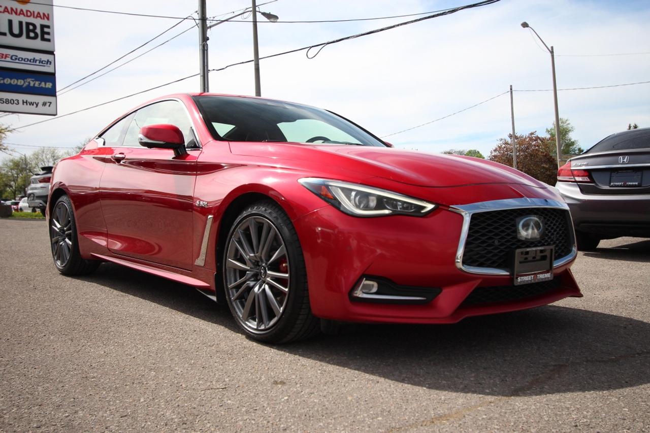 2017 Infiniti Q60 Red Sport 400 - 400 HORSEPOWER Photo