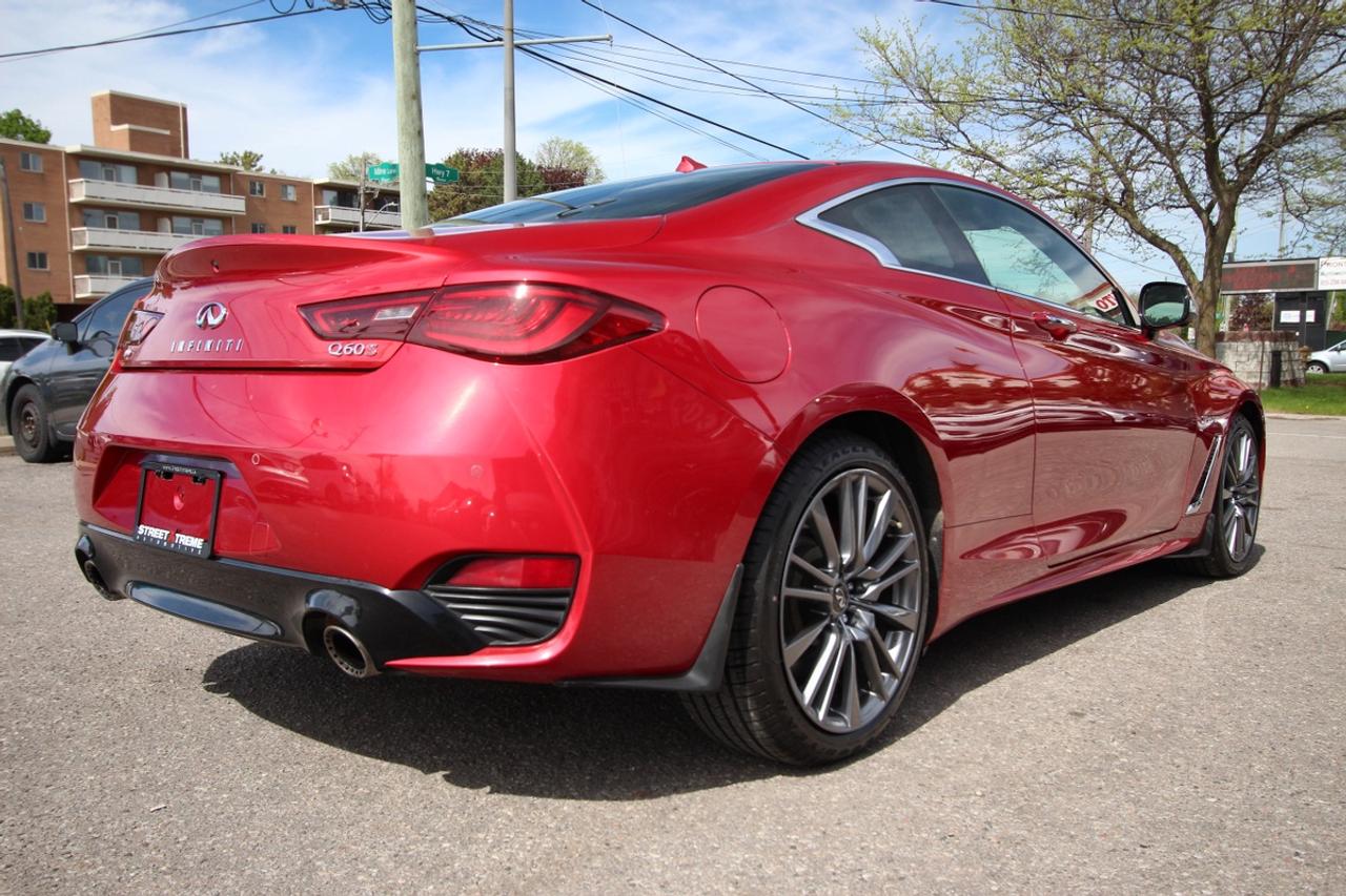 2017 Infiniti Q60 Red Sport 400 - 400 HORSEPOWER Photo