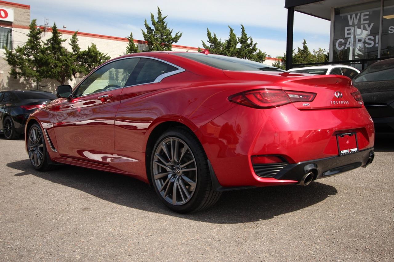 2017 Infiniti Q60 Red Sport 400 - 400 HORSEPOWER Photo