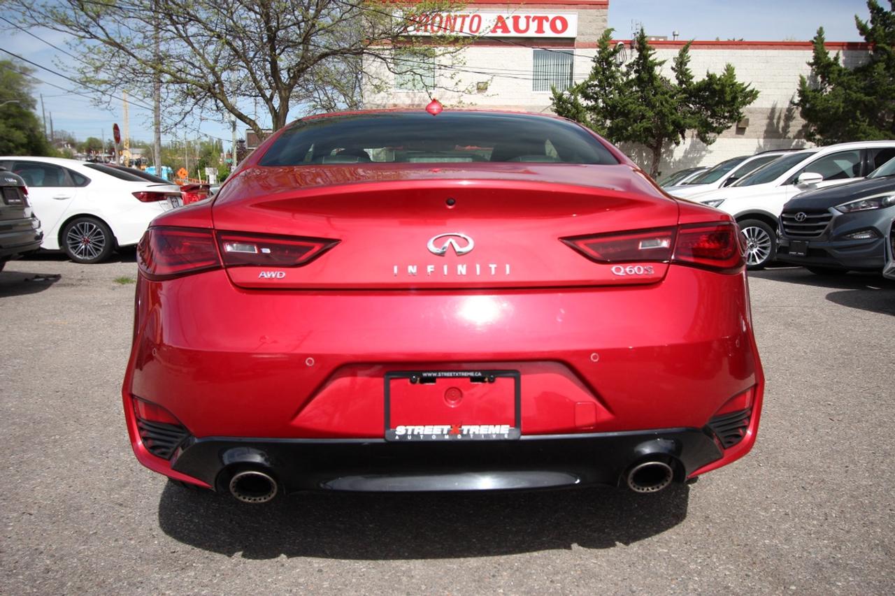 2017 Infiniti Q60 Red Sport 400 - 400 HORSEPOWER Photo