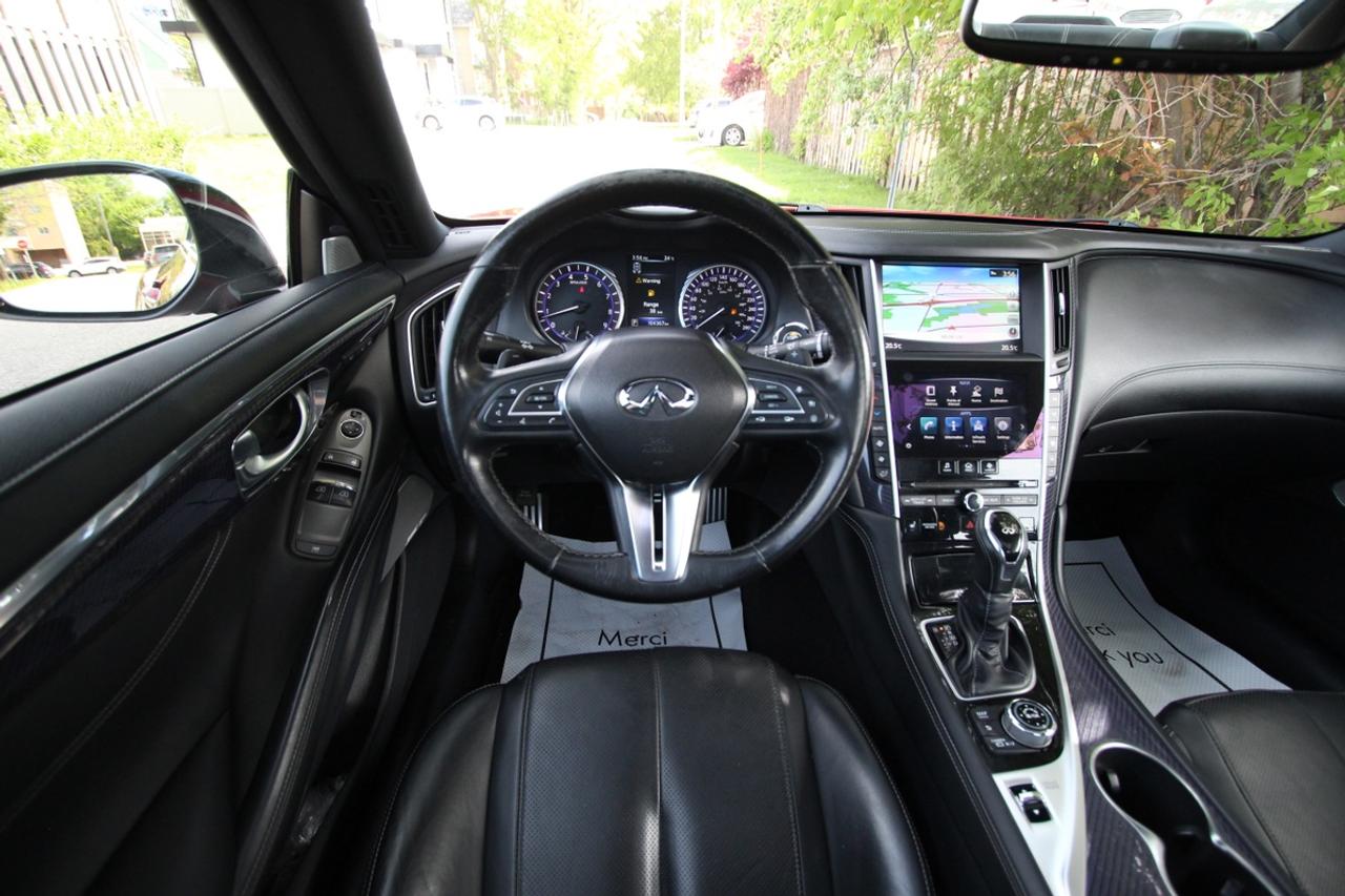 2017 Infiniti Q60 Red Sport 400 - 400 HORSEPOWER Photo