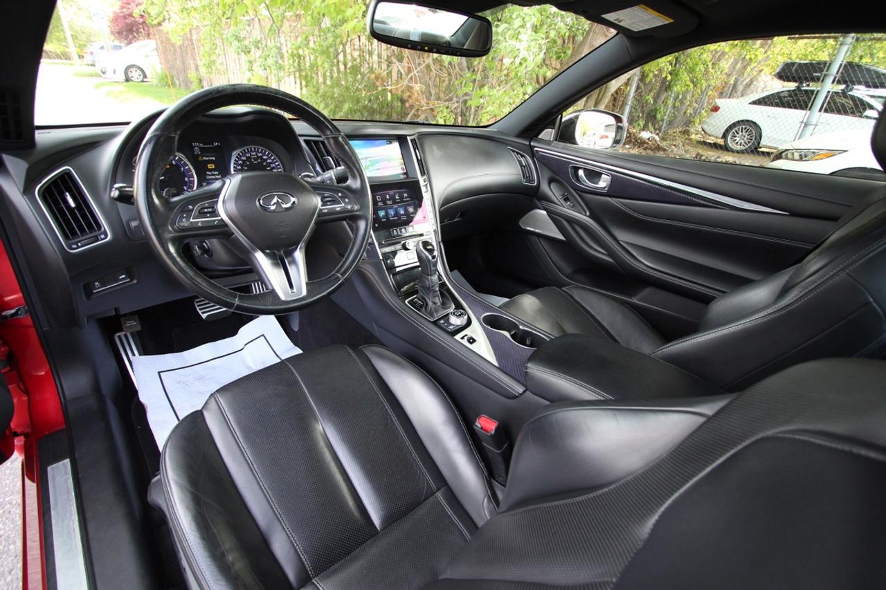 2017 Infiniti Q60 Red Sport 400 - 400 HORSEPOWER Photo