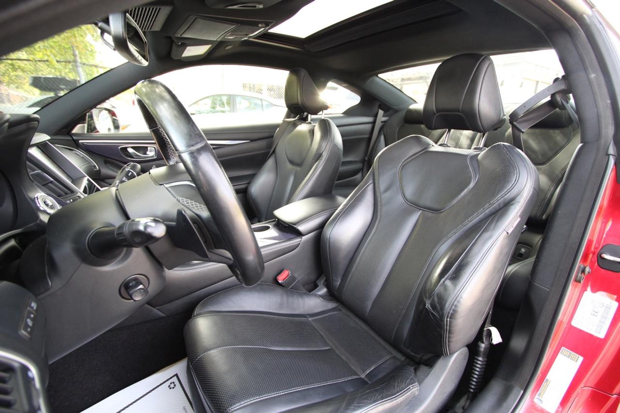 2017 Infiniti Q60 Red Sport 400 - 400 HORSEPOWER Photo