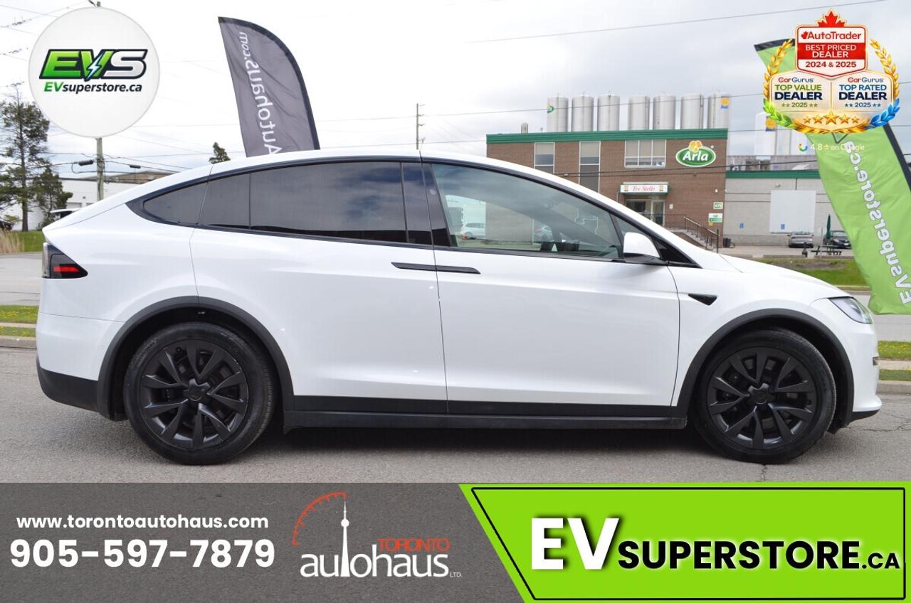 2022 Tesla Model X LONG RANGE I WHITE INT I 6 SEATER Photo