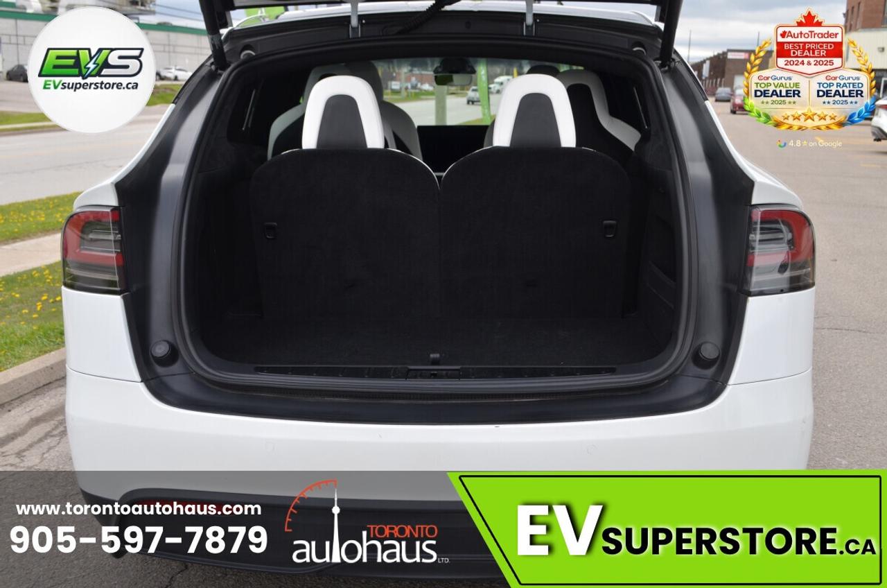 2022 Tesla Model X LONG RANGE I WHITE INT I 6 SEATER Photo