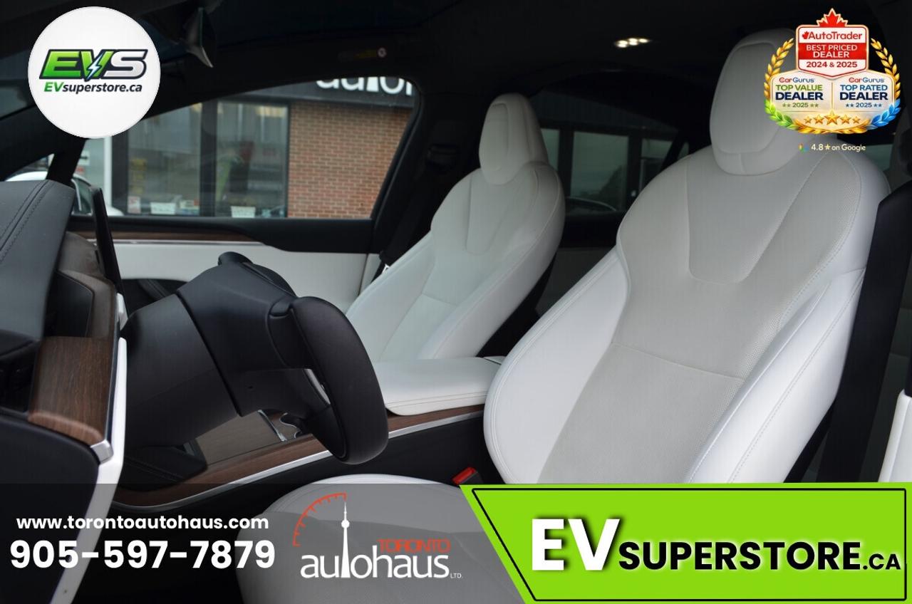 2022 Tesla Model X LONG RANGE I WHITE INT I 6 SEATER Photo