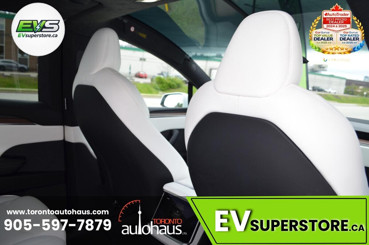 2022 Tesla Model X LONG RANGE I WHITE INT I 6 SEATER Photo