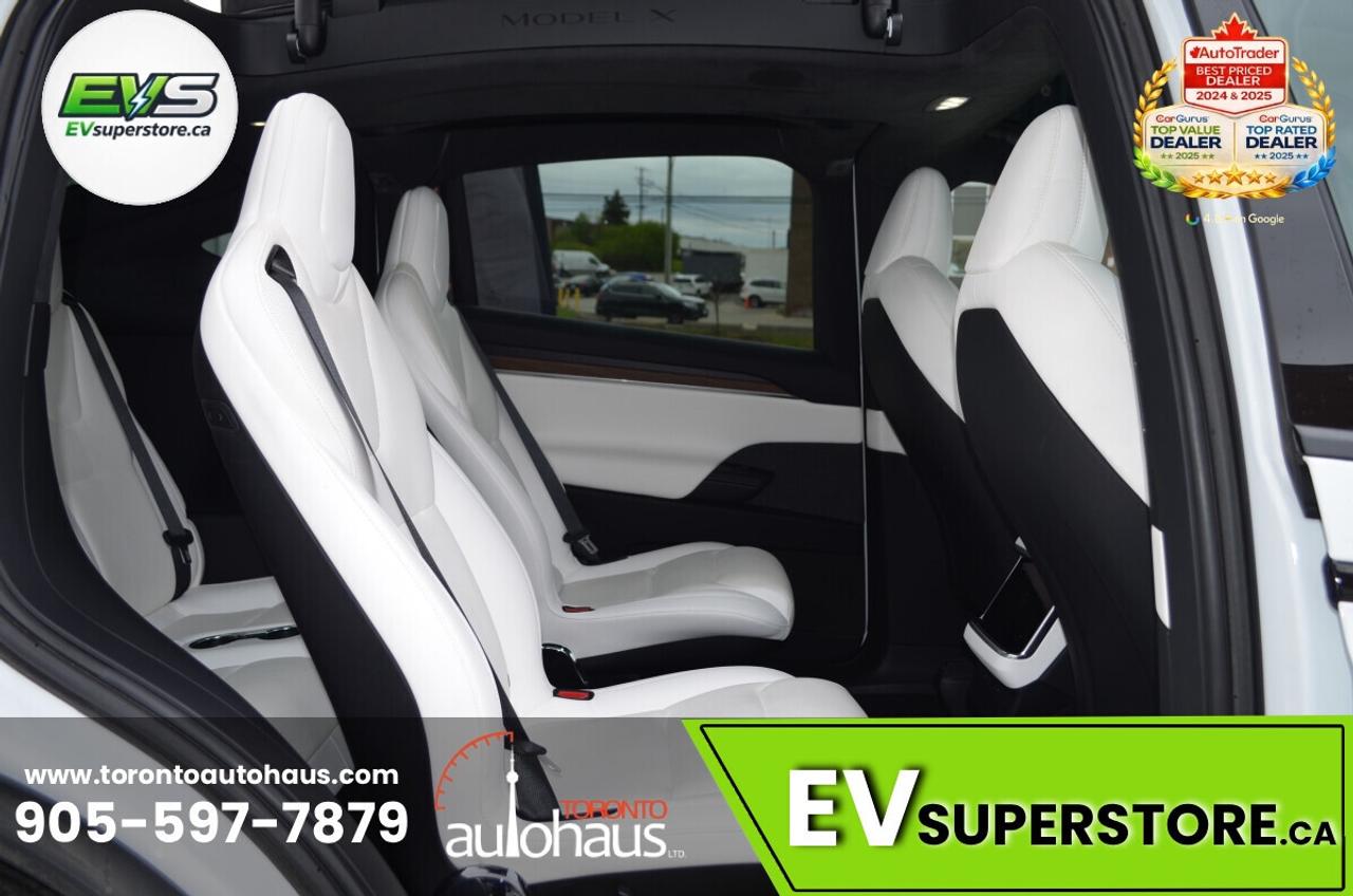2022 Tesla Model X LONG RANGE I WHITE INT I 6 SEATER Photo