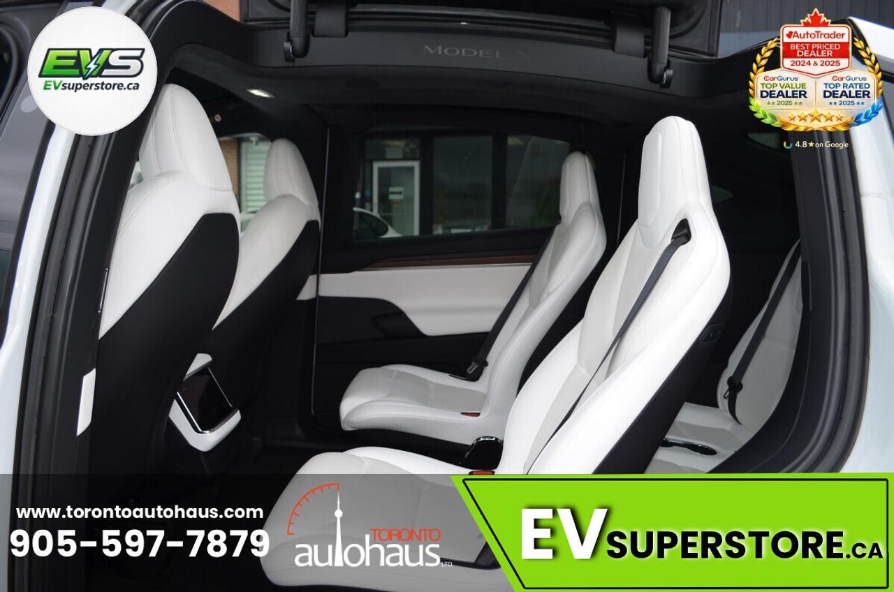 2022 Tesla Model X LONG RANGE I WHITE INT I 6 SEATER Photo
