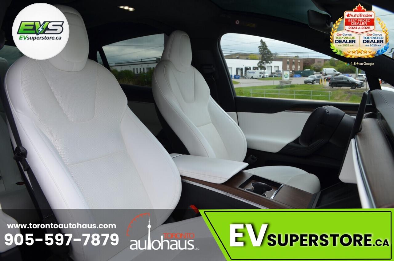 2022 Tesla Model X LONG RANGE I WHITE INT I 6 SEATER Photo