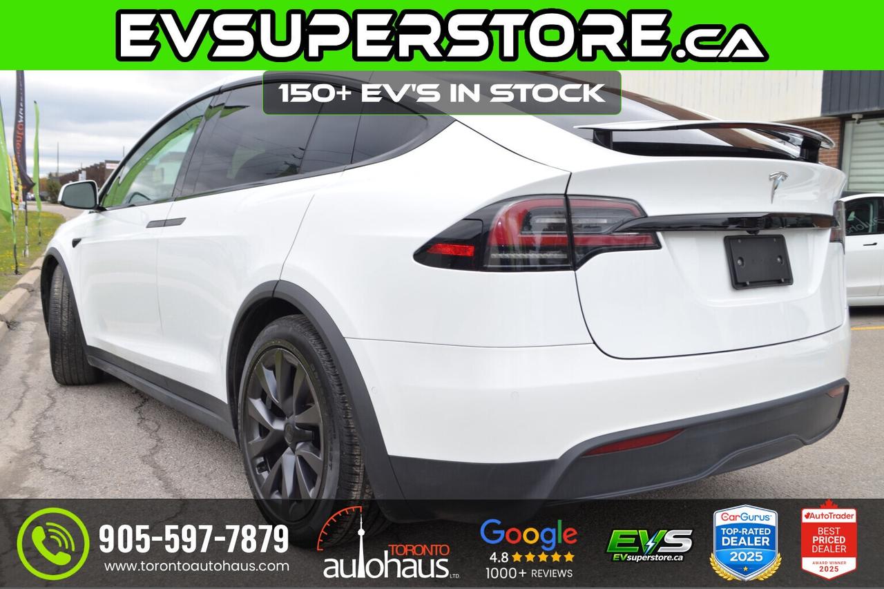 2022 Tesla Model X LONG RANGE I WHITE INT I 6 SEATER Photo