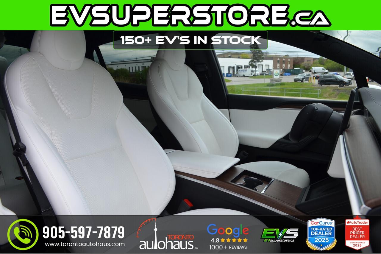 2022 Tesla Model X LONG RANGE I WHITE INT I 6 SEATER Photo