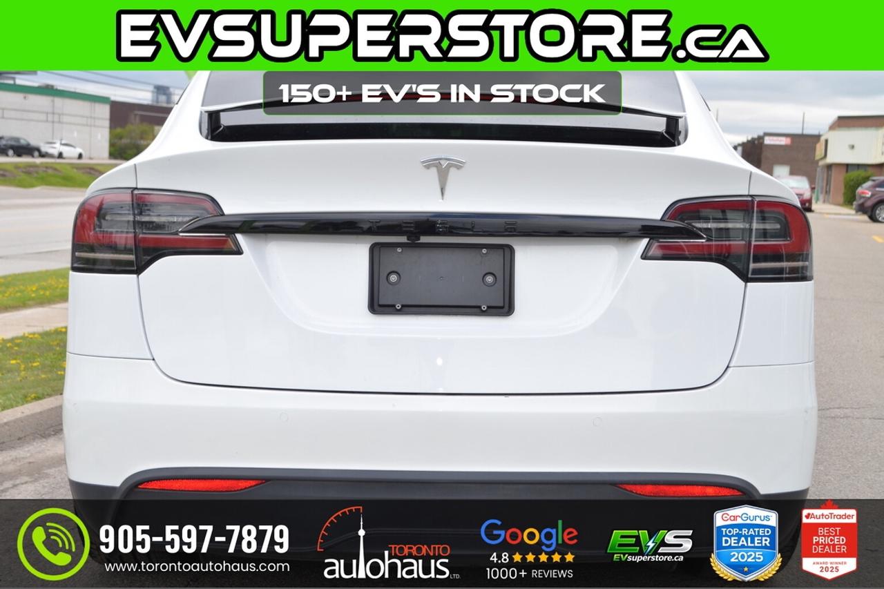 2022 Tesla Model X LONG RANGE I WHITE INT I 6 SEATER Photo
