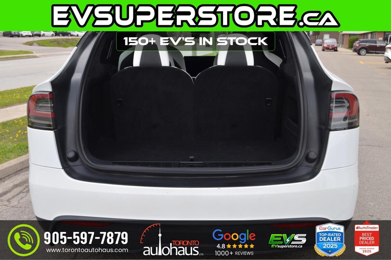 2022 Tesla Model X LONG RANGE I WHITE INT I 6 SEATER Photo