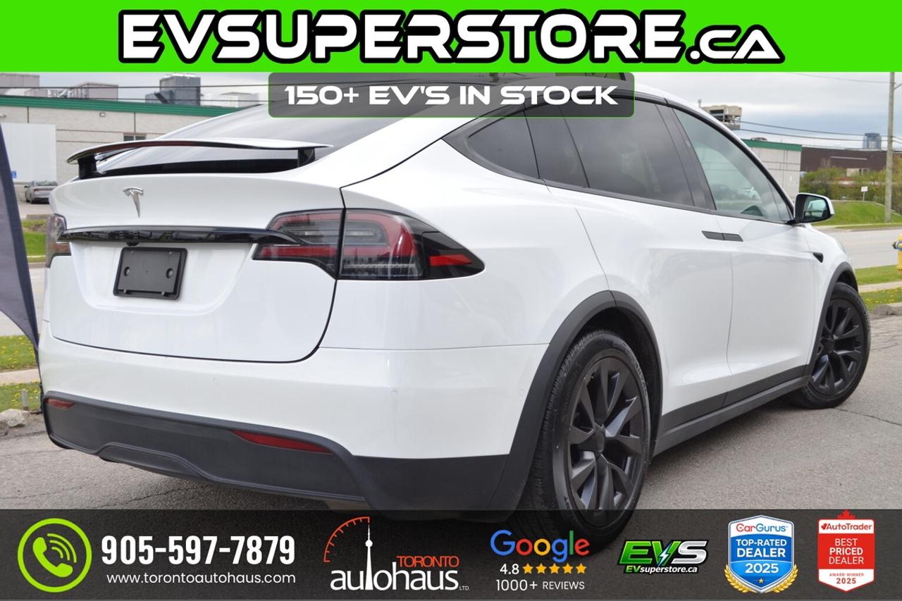 2022 Tesla Model X LONG RANGE I WHITE INT I 6 SEATER Photo