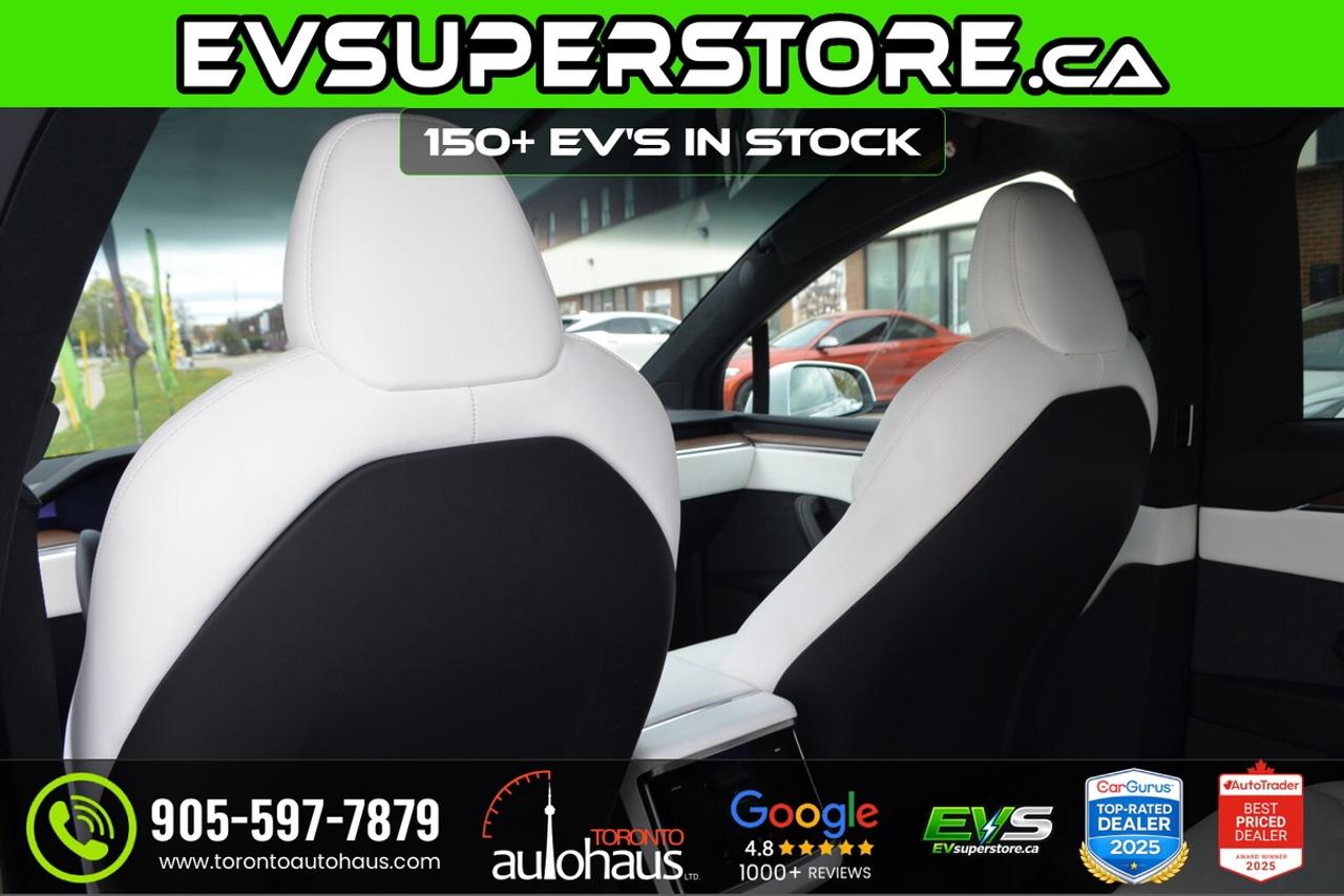 2022 Tesla Model X LONG RANGE I WHITE INT I 6 SEATER Photo