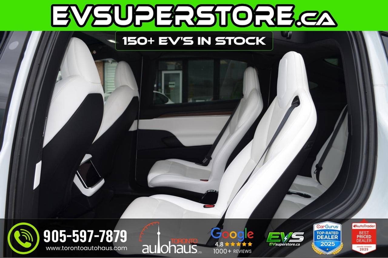 2022 Tesla Model X LONG RANGE I WHITE INT I 6 SEATER Photo