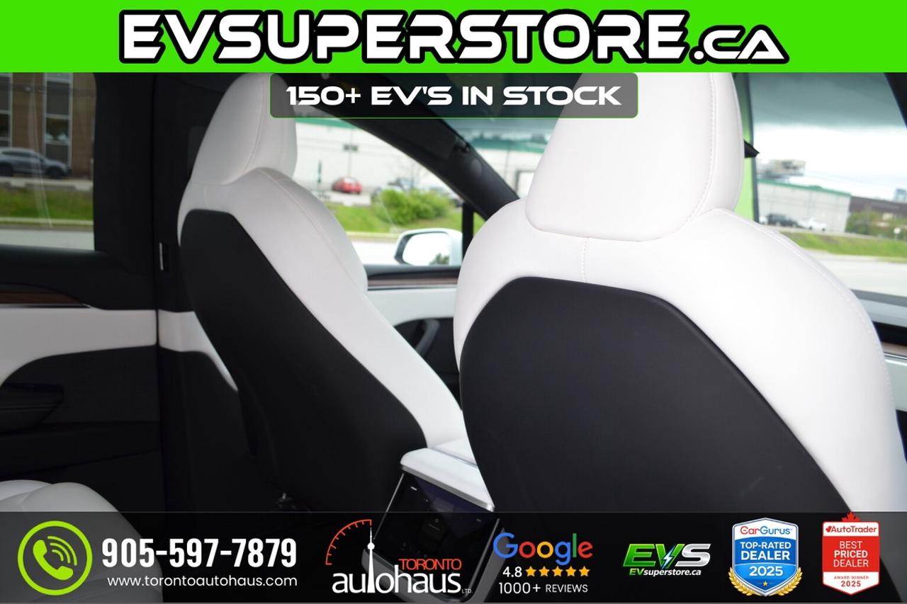 2022 Tesla Model X LONG RANGE I WHITE INT I 6 SEATER Photo