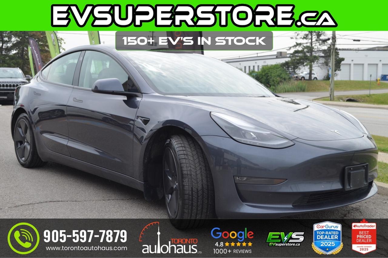 2022 Tesla Model 3 AWD I OVER 150 EV'S I EVSUPERSTORE.CA Photo2
