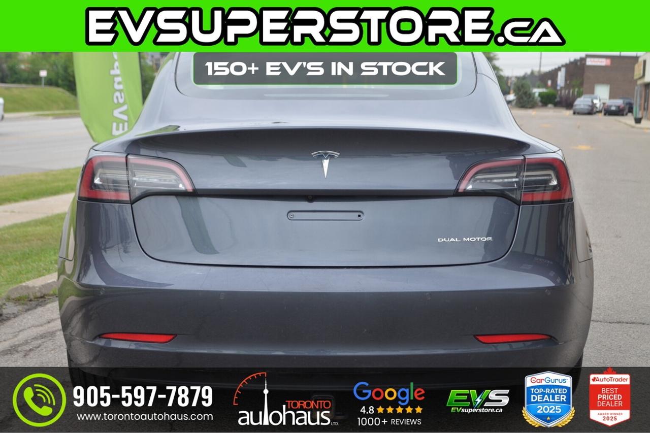 2022 Tesla Model 3 AWD I OVER 150 EV'S I EVSUPERSTORE.CA Photo