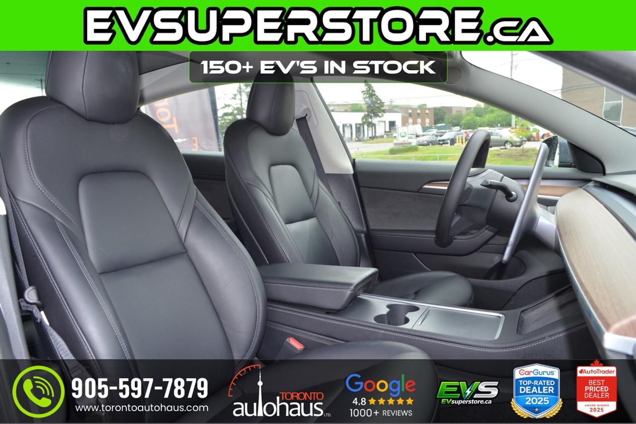 2022 Tesla Model 3 AWD I OVER 150 EV'S I EVSUPERSTORE.CA Photo