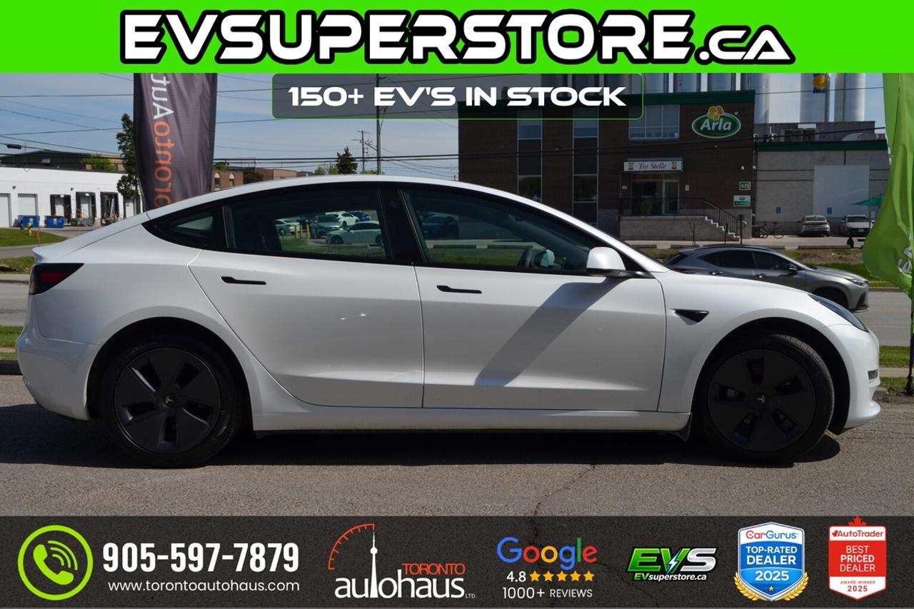 2022 Tesla Model 3 AWD I OVER 150 EV'S I EVSUPERSTORE.CA Photo