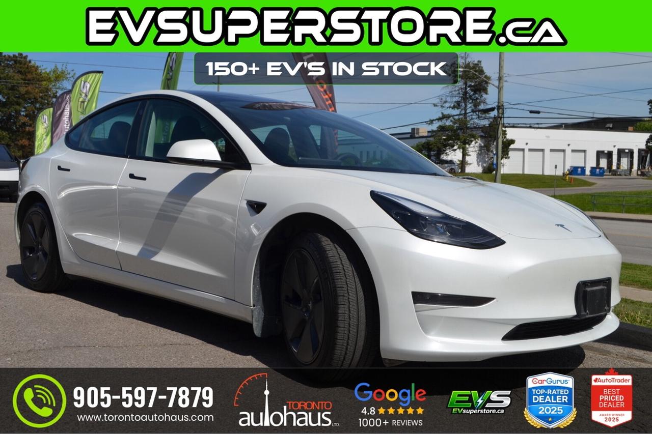2022 Tesla Model 3 AWD I OVER 150 EV'S I EVSUPERSTORE.CA Photo