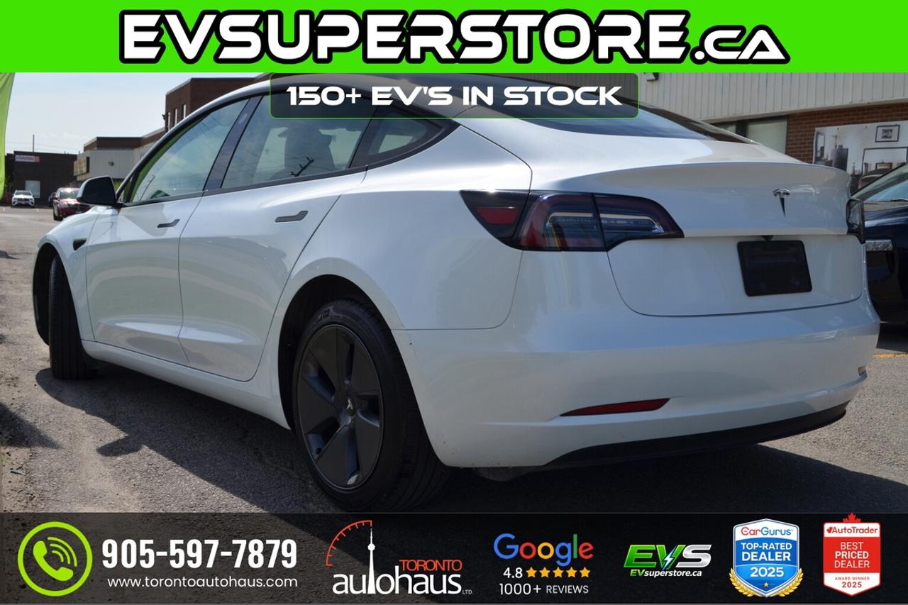 2022 Tesla Model 3 AWD I OVER 150 EV'S I EVSUPERSTORE.CA Photo