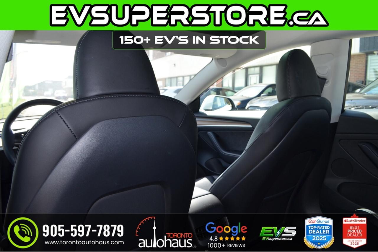 2022 Tesla Model 3 AWD I OVER 150 EV'S I EVSUPERSTORE.CA Photo