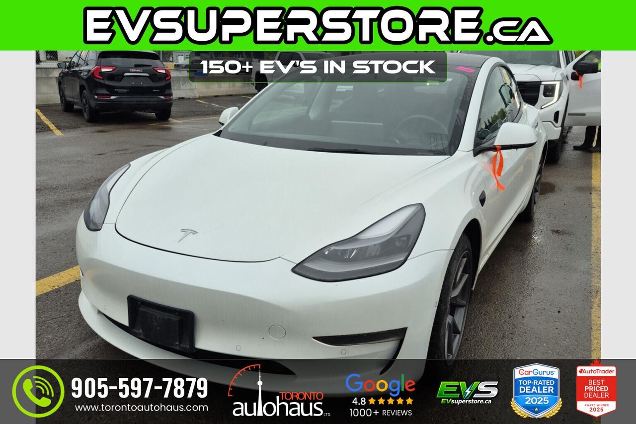 2022 Tesla Model 3 LFP I EVSUPERSTORE.CA Photo