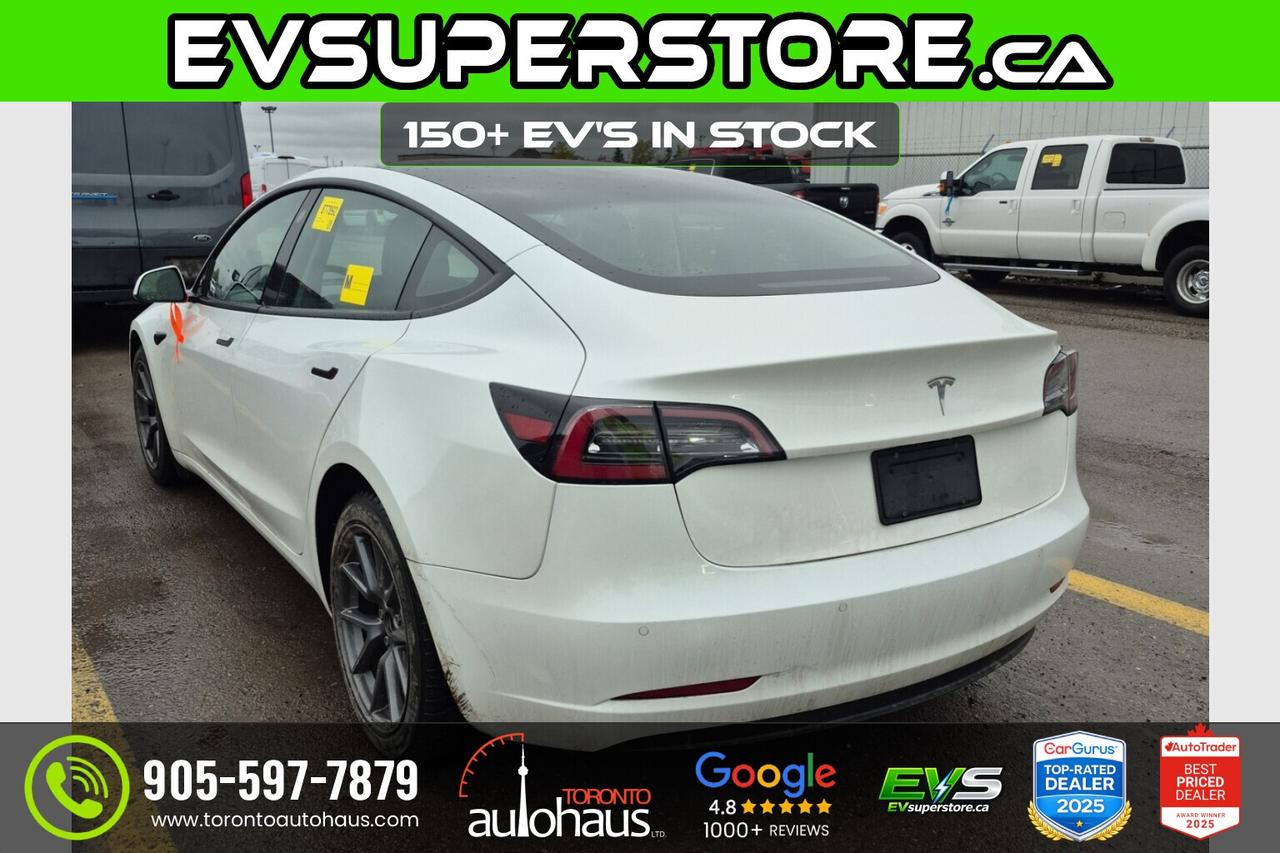 2022 Tesla Model 3 LFP I EVSUPERSTORE.CA Photo