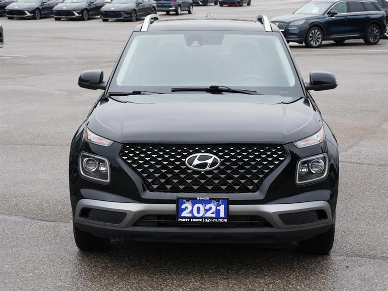 2021 Hyundai Venue Ultimate IVT w-Black Interior Photo