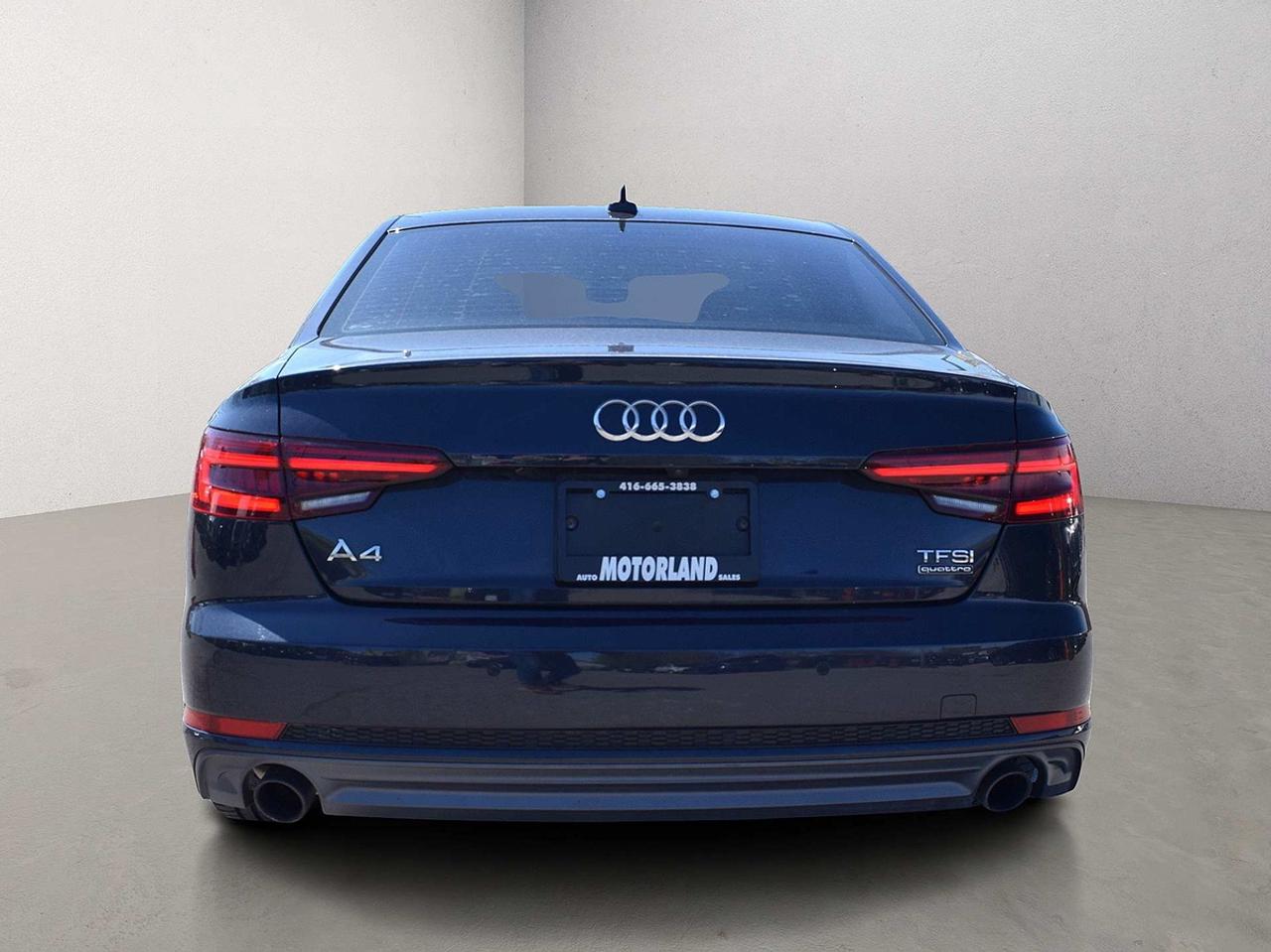 2018 Audi A4 Komfort Plus AWD Sunroof Photo