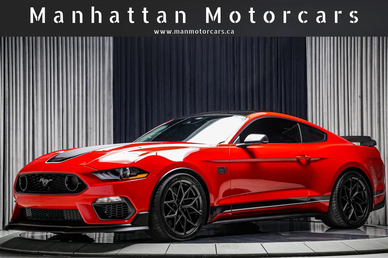 2021 Ford Mustang MACH 1 5.0L 470HP MANUAL HANDLINGPKG RECARO LOWKM
