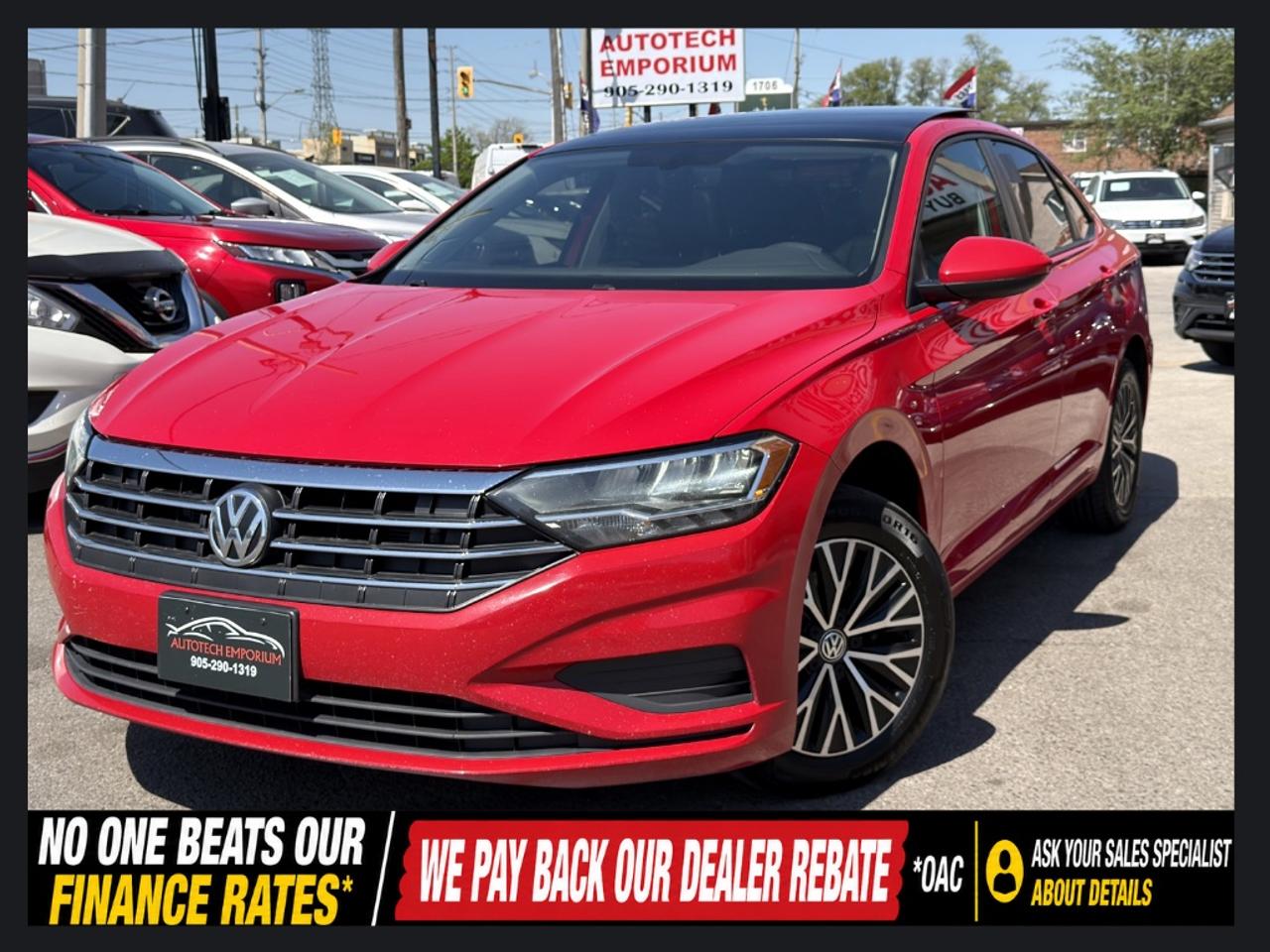 2021 Volkswagen Jetta Highline   Navi   Sunroof   Leather Photo0