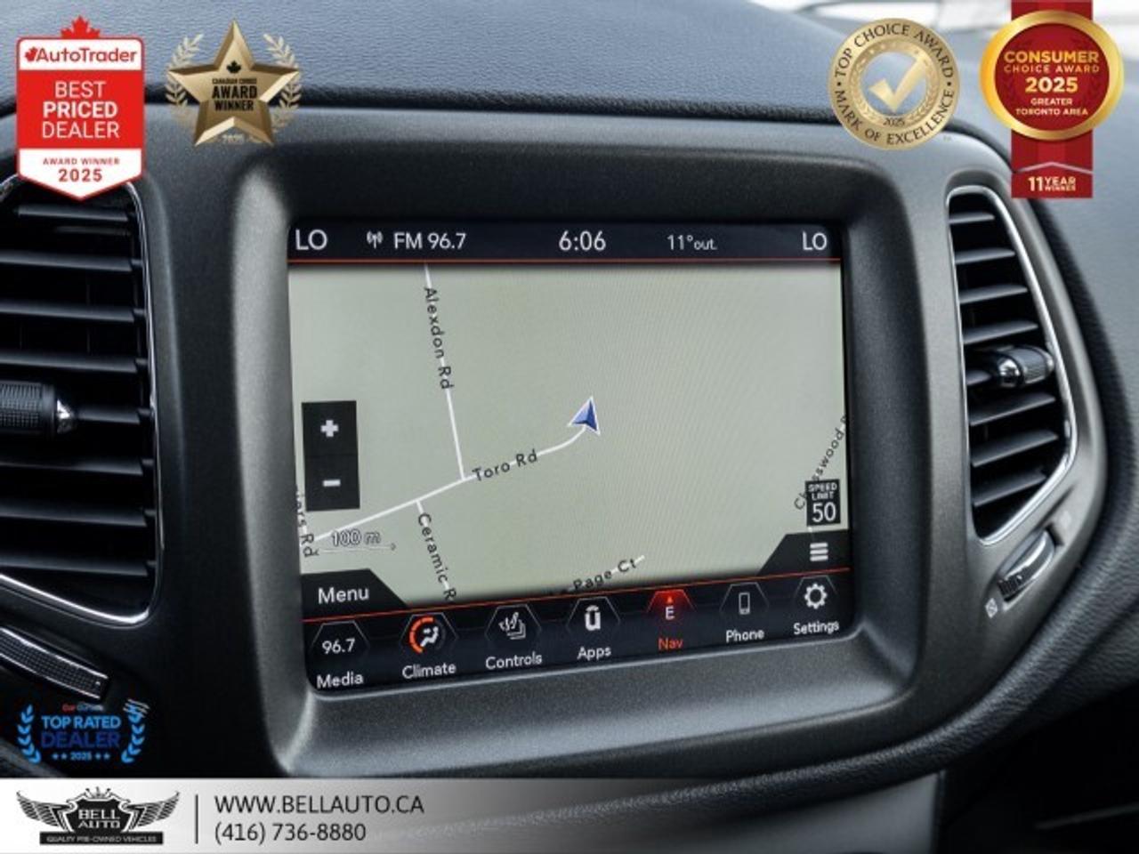 2020 Jeep Compass Trailhawk   4WD   NAVI   B.CAM   DRVEMDS   LTHR Photo